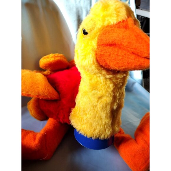 Large Ostrich Hand Puppet from Anya Int. 30 inches Vintage 1970s Collectible - Picture 3 of 9